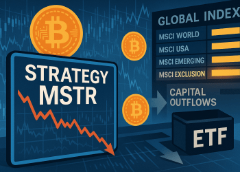 Strategy (MSTR) faces possible MSCI index exclusion as market pressure mounts