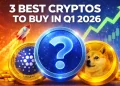 3 Best Cryptos To Buy in Q1 2026 for 20x ROI